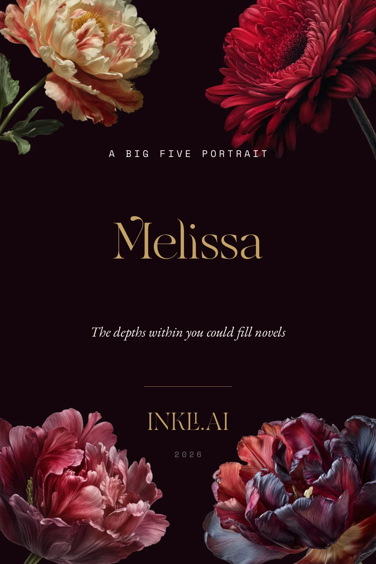 Personality Portrait book cover